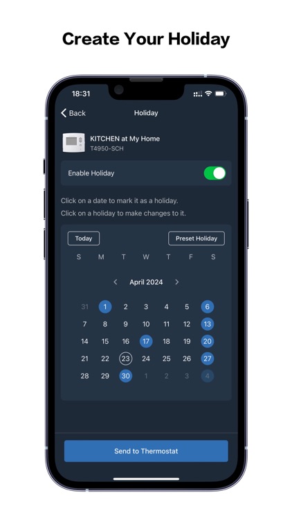 Onelink Thermostat screenshot-7