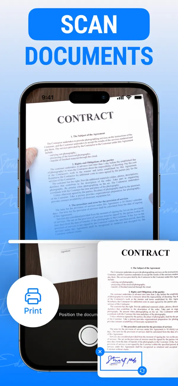 Screenshot #2 pour Signature Electronique - PDF