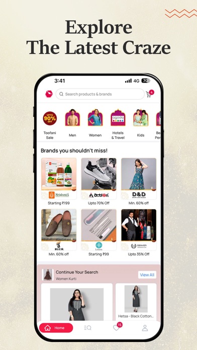 Screenshot #3 pour Snapdeal: Online Shopping App