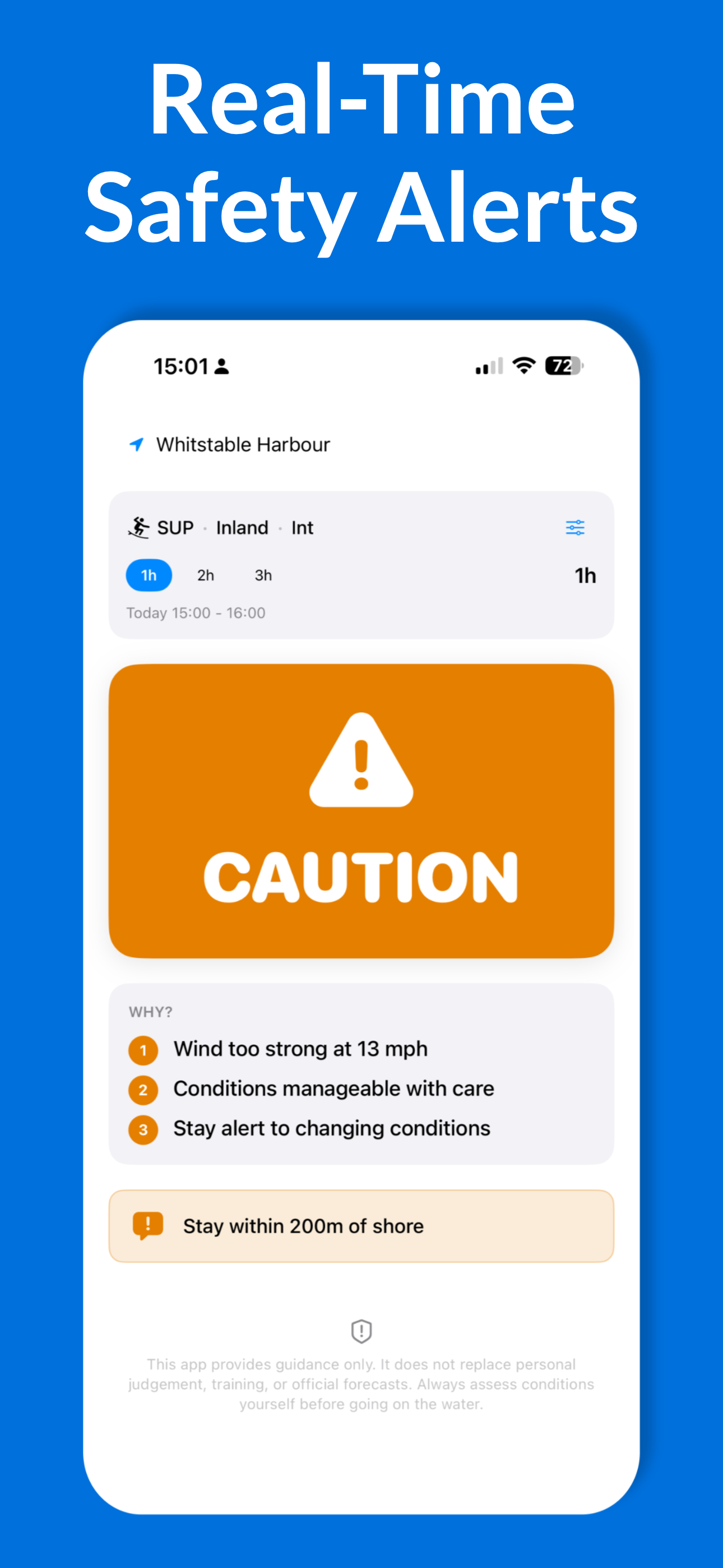 Paddle Check: Safe to Launch? screenshot 2