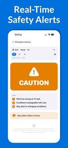 Paddle Check: Safe to Launch? Screenshot 2 of 6