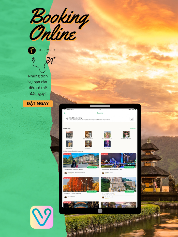 V Food,Booking, Delivery