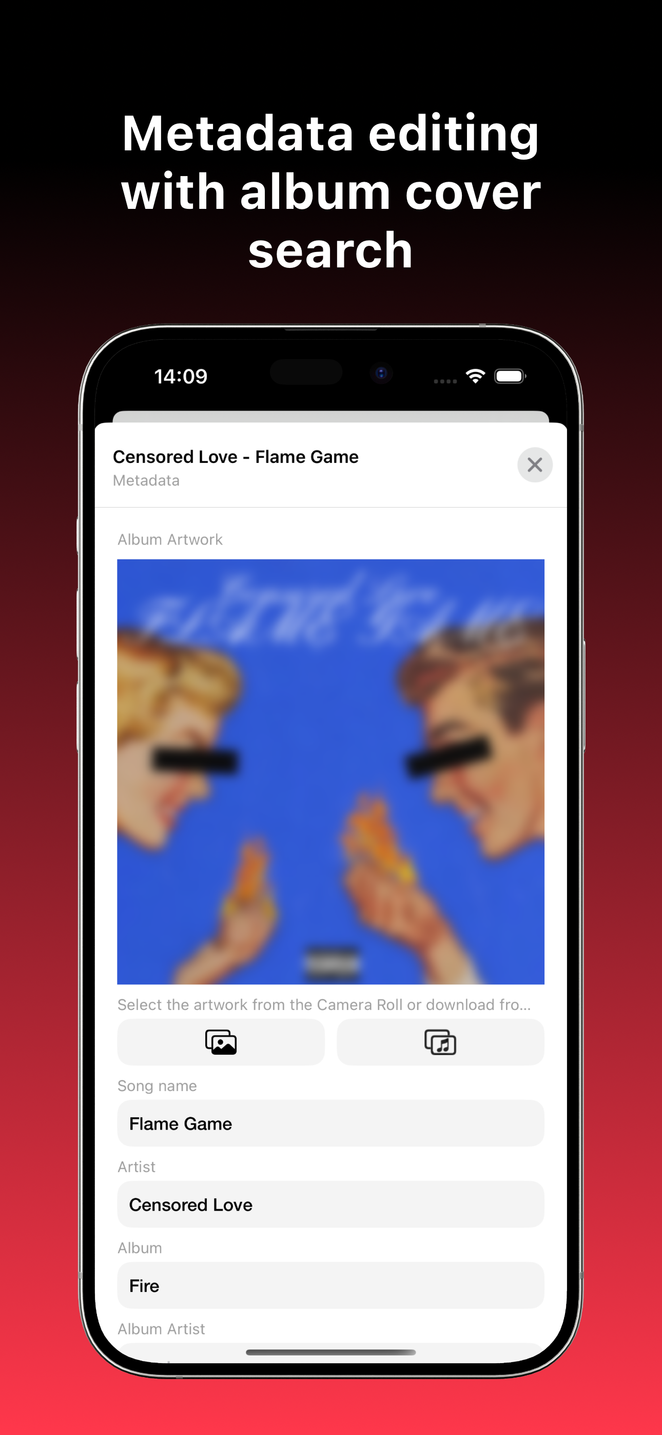 Music App: offline player
