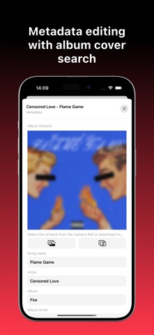 Music App: offline player iPhone screenshot 5