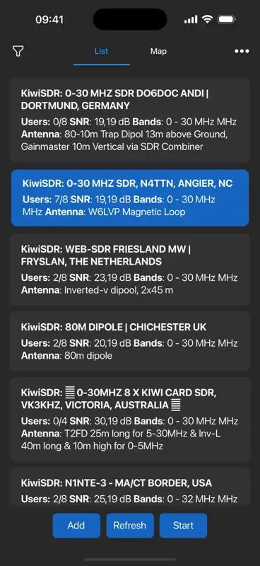 MagicSDR: SDR Radio Receiver screenshot 4 of 7