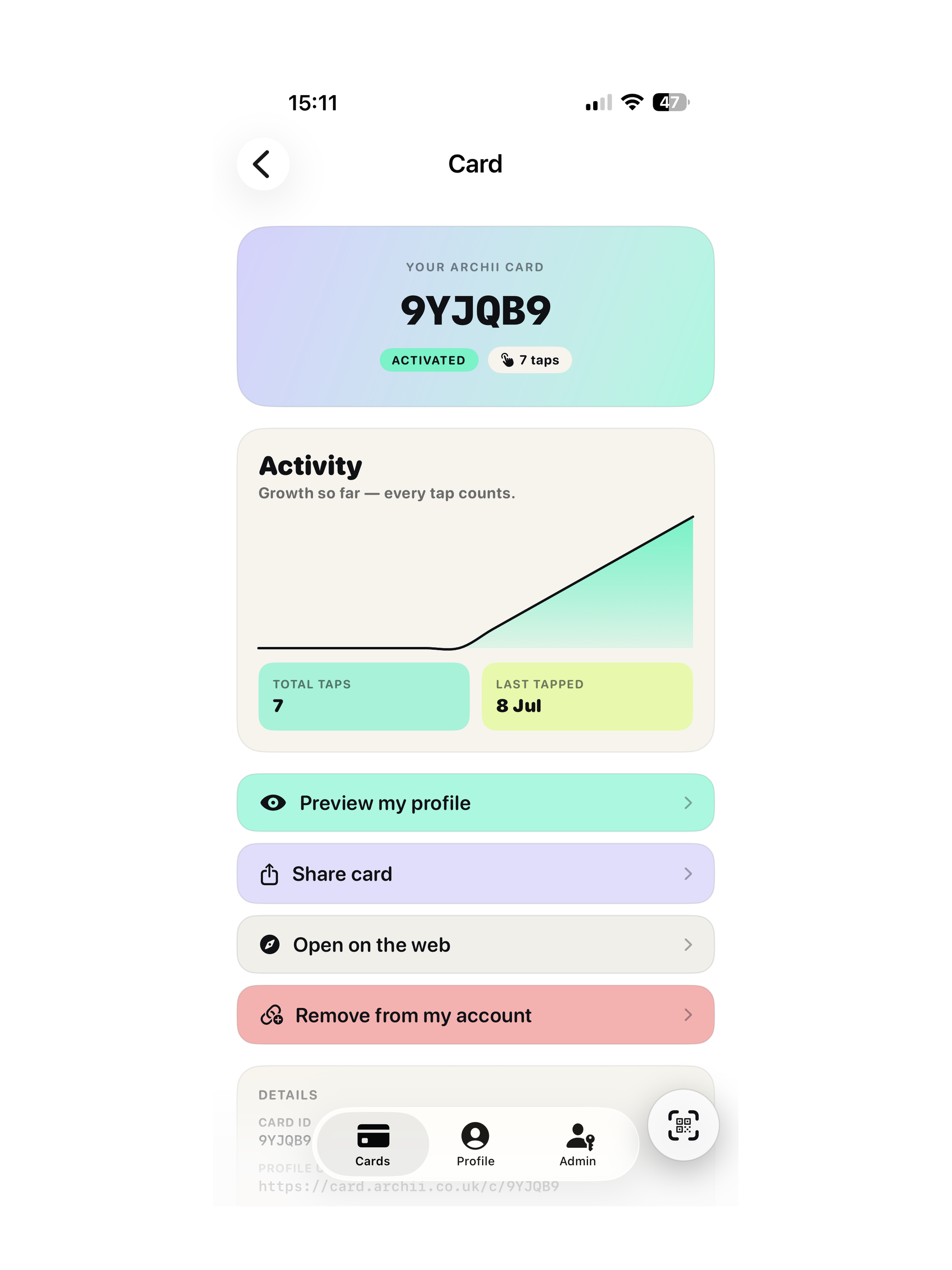 Archii - Smart Card screenshot 10