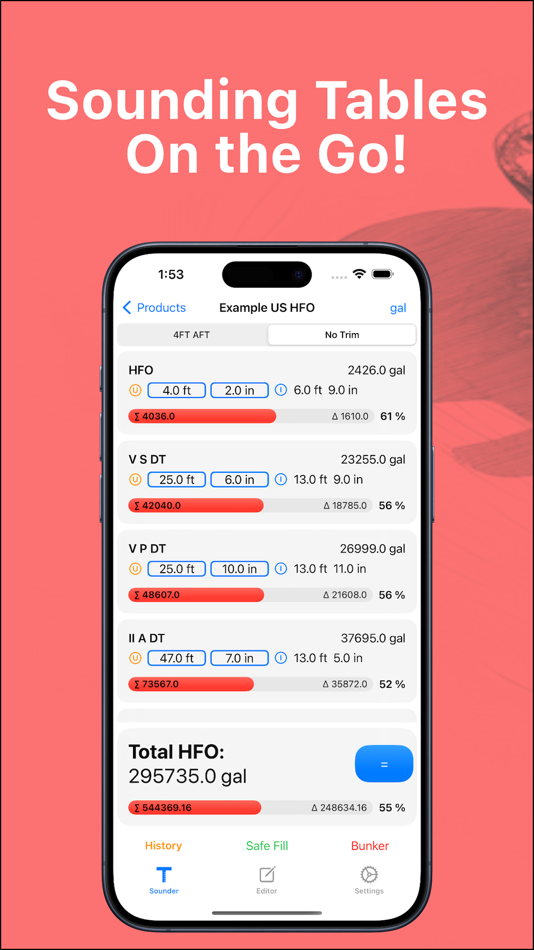 #1. Tanker - The Sounding App (iOS) 由: Pearson Smith