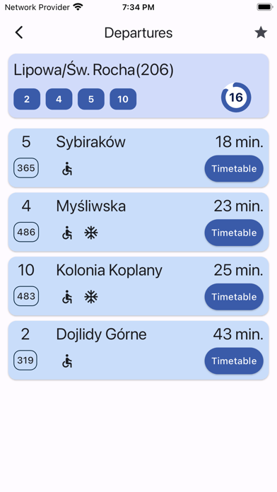BUSstok Screenshot