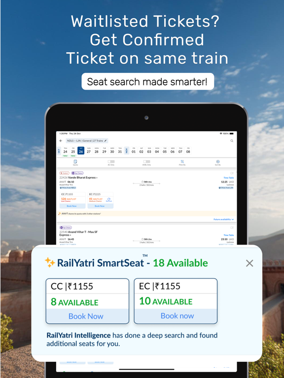 Screenshot #5 pour Train Ticket App : RailYatri