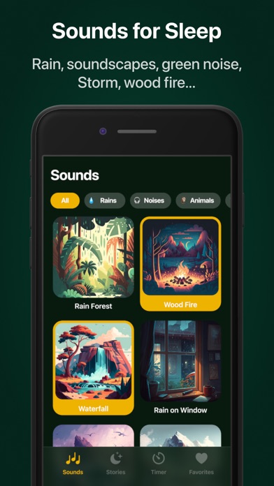 Green Noise - Sleeping Sounds Screenshot