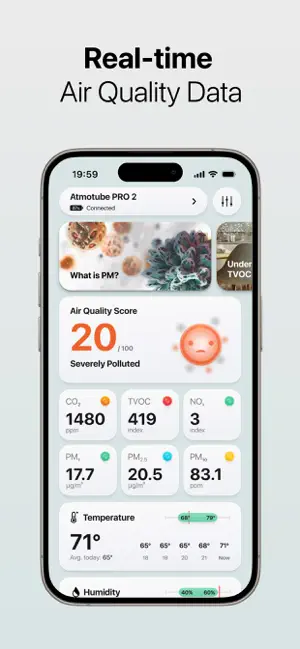 Atmotube PRO 2 screenshot 1