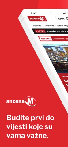 AntenaM app screenshot