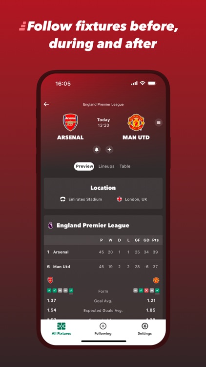 FollowScores: Live Scores
