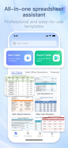 XLSX Spreadsheet-Sheets Editor Screenshot 1 of 6