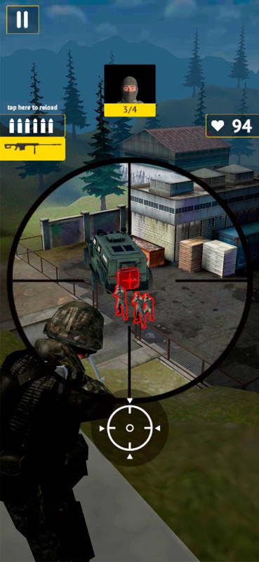 Sniper Area: Gun shooting screenshot 2