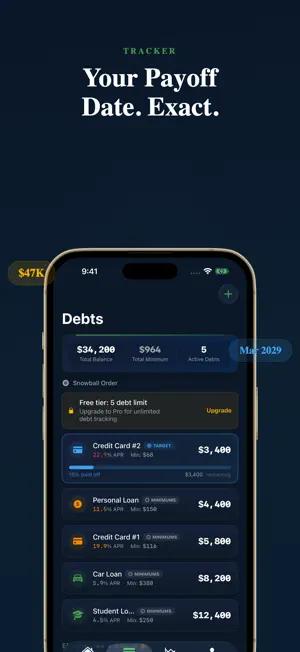 Debt Payoff Tracker - Zero screenshot 3