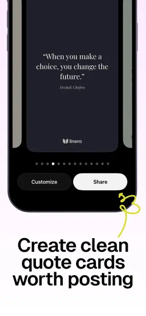 Linera: Save and Scan Quotes screenshot 4