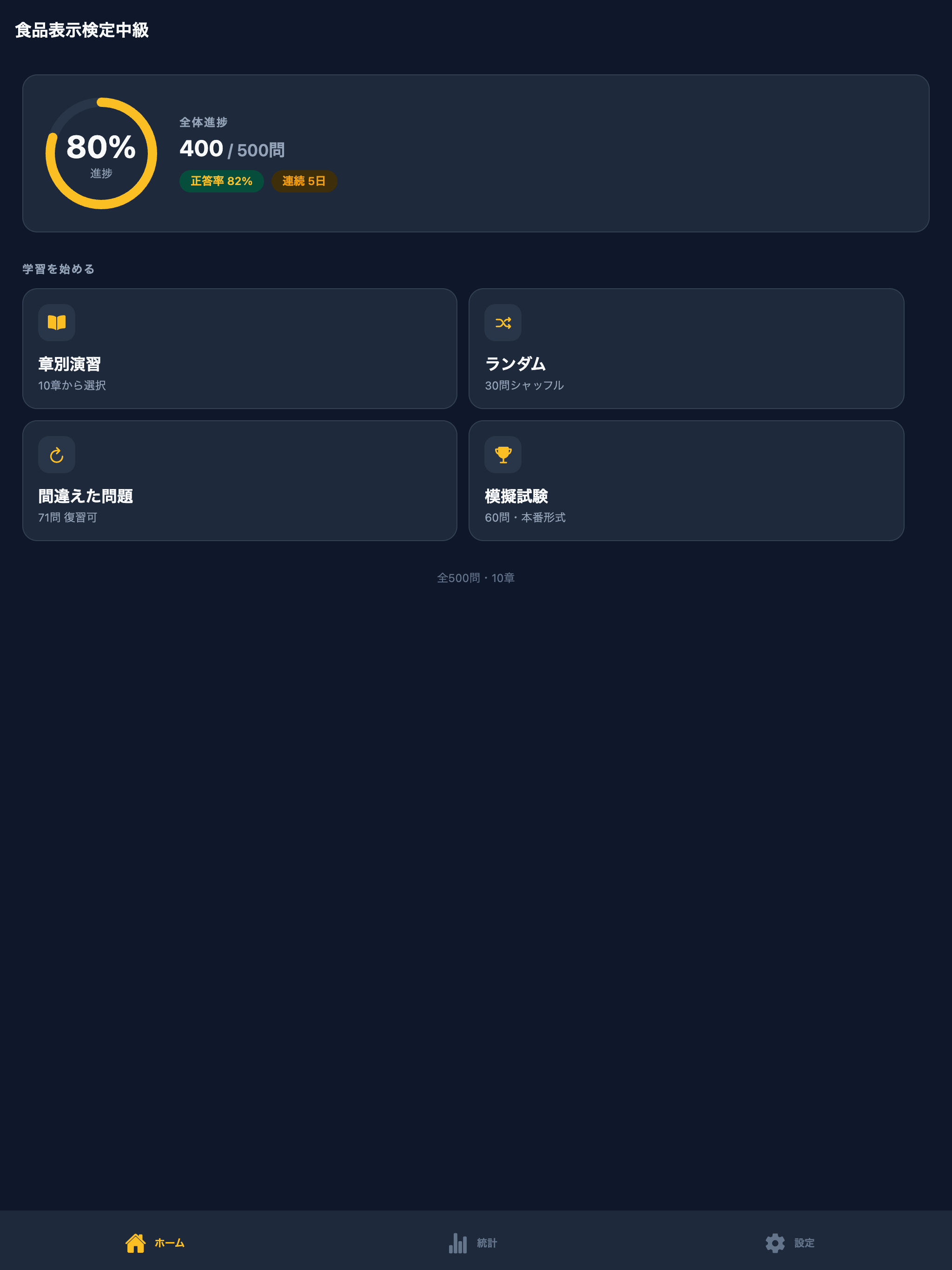 食品表示検定中級対策 screenshot 6