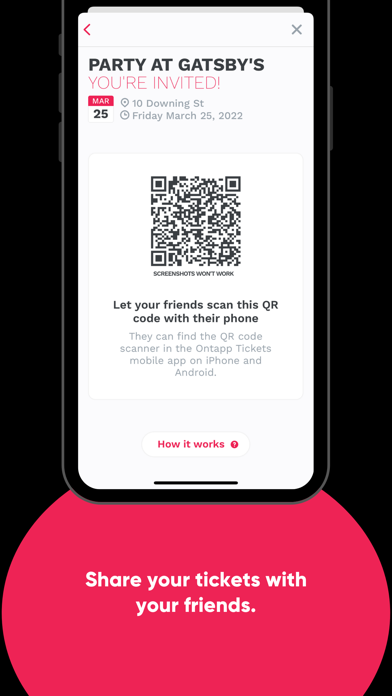 Screenshot 3 of Ontapp Tickets App