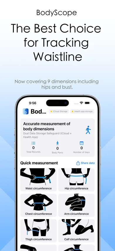 BodyScope: Measure&Track Sizes screenshot 1