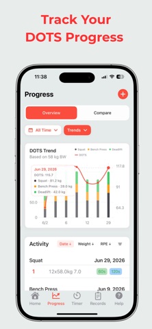 Liftally: Workout Tracker screenshot