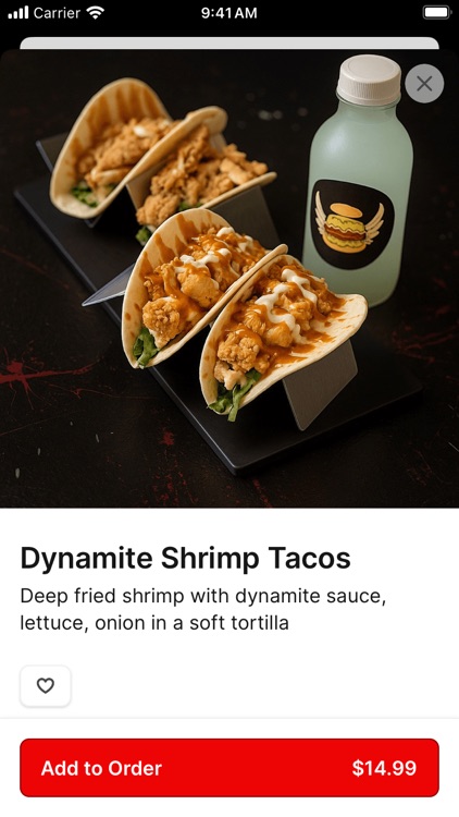 Little Angel Burgers and Wings