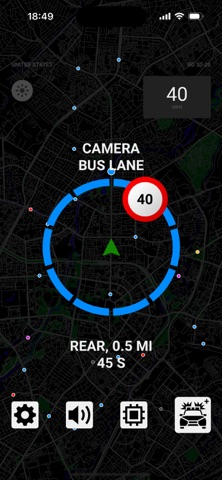 SpeedCam Smart Radar iPhone screenshot