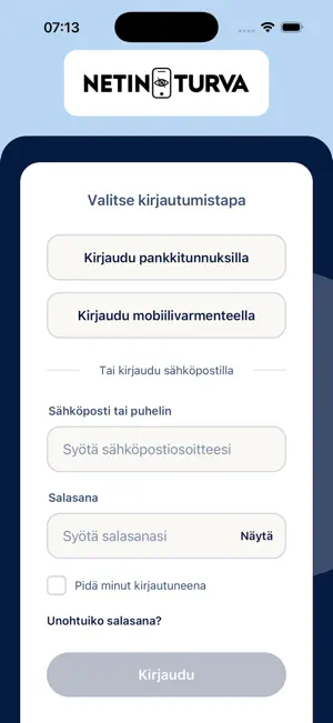 Identiteettiturva screenshot 1