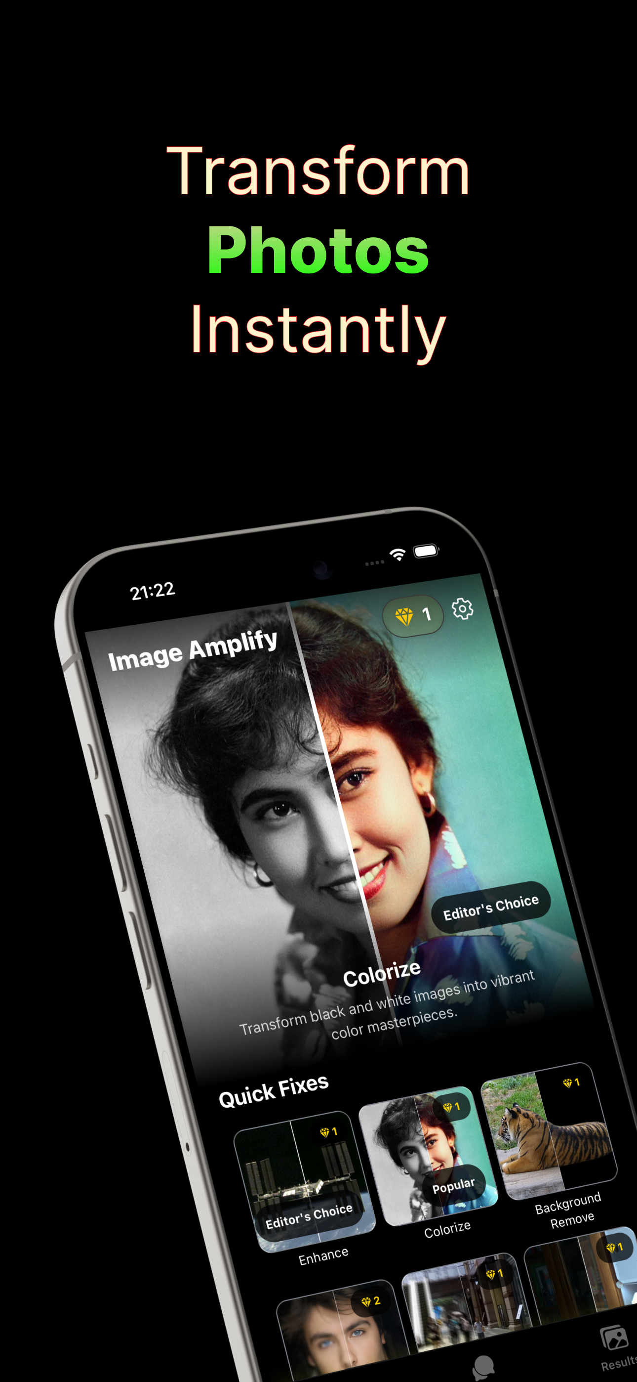 AI Photo Editor: Image Amplify
