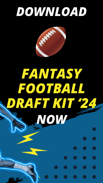 Fantasy Football Draft Kit '24 Screenshot