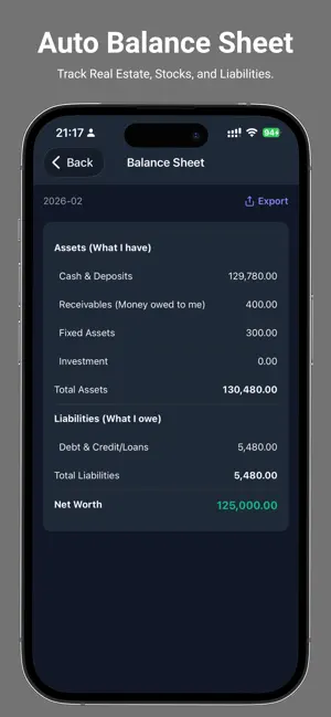 Personal Ledger: Pro Finance screenshot 3