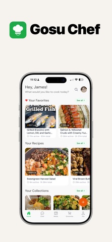 Gosu Chef: Recipes & Meal Plan screenshot