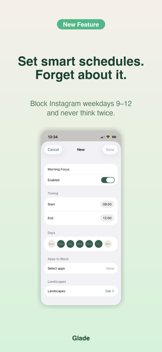 Glade: Focus & Block Apps Screenshot 2 of 4