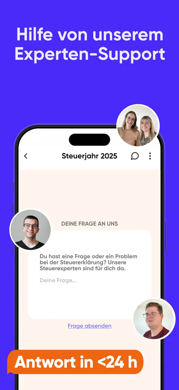 Steuerbot – Deine Steuer-App iPhone App Screenshot 5 – Finanzen