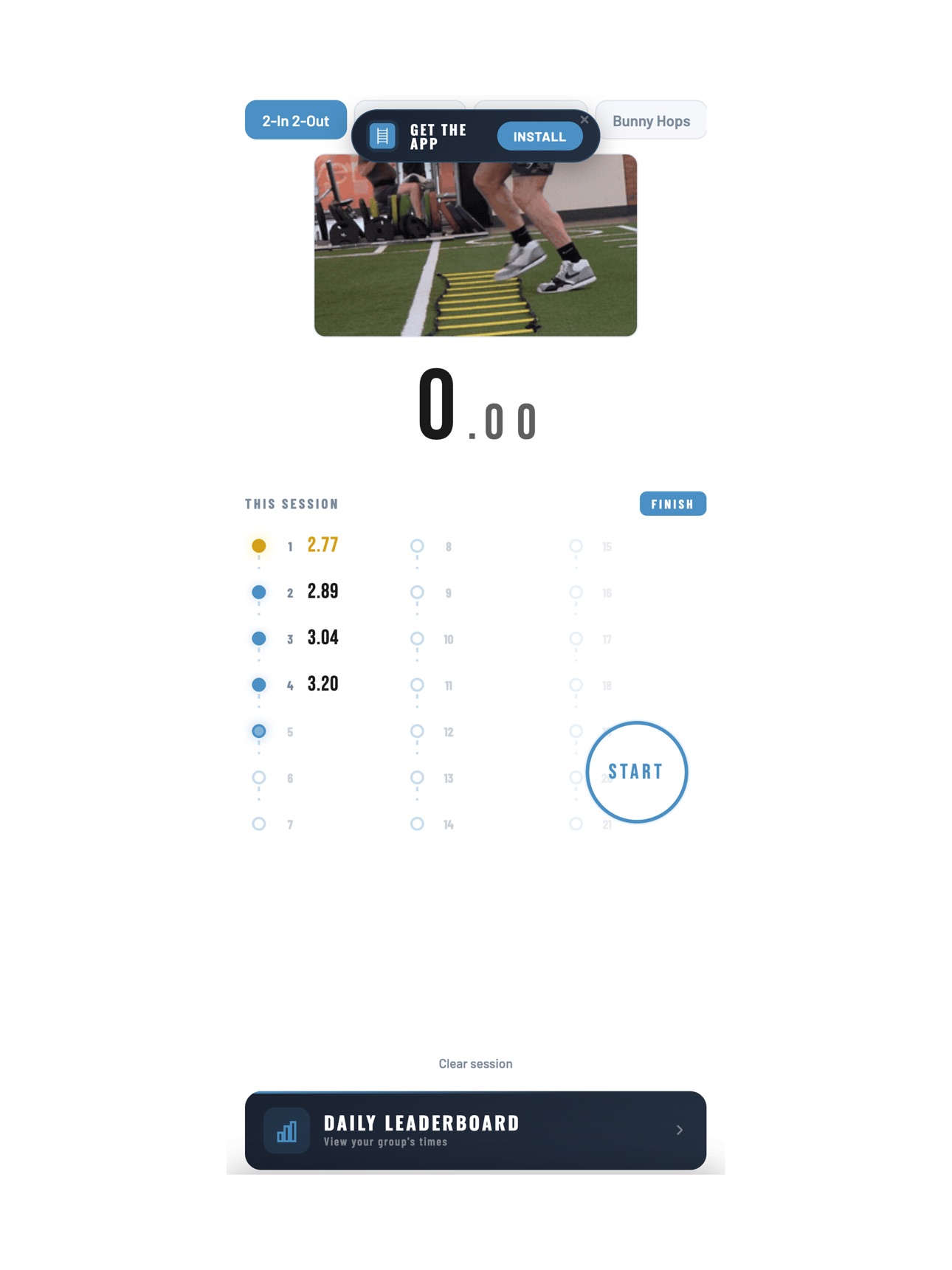 Screenshot 7 of FOOTWORK - Drill Timer