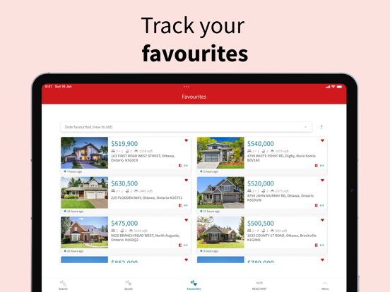 REALTOR.ca Real Estate & Homes iPad screenshot 5 - Lifestyle app