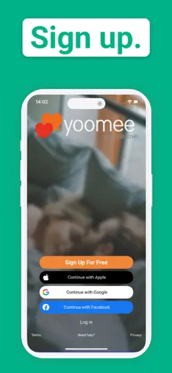 Screenshot von Yoomee: Dating & Leute Treffen auf dem iPhone 5