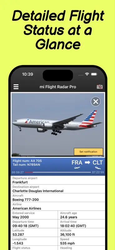 Flight Radar Pro Plane Tracker screenshot 7 of 9