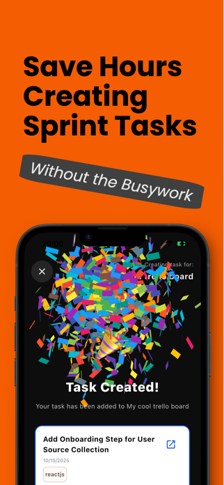 SprintSync: AI Task Creator Screenshot 2 of 5