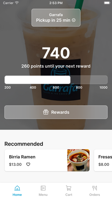 Garrafa Fresno iPhone screenshot 1 - Food & Drink app