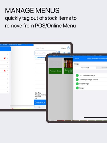 mojoPOS iPad screenshot