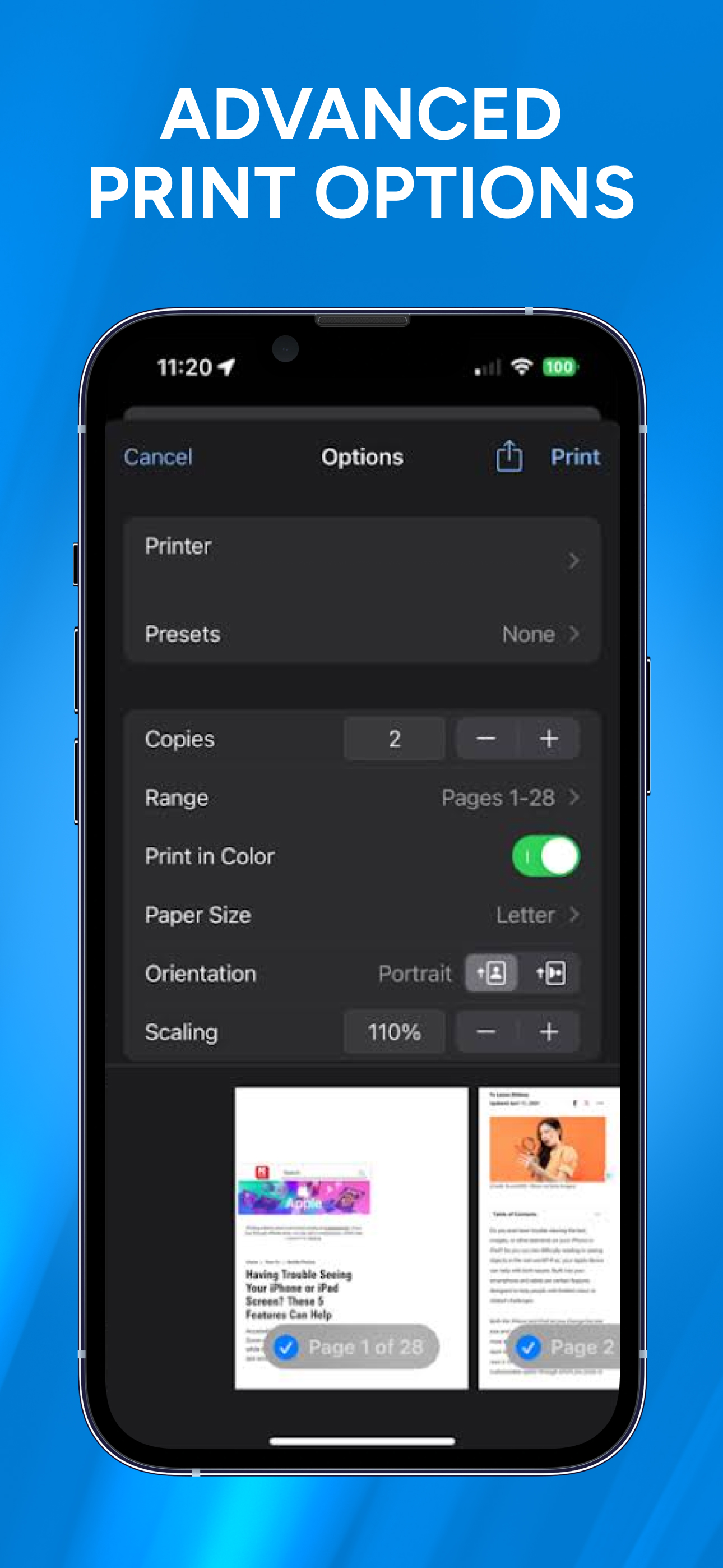 Printr - Smart Printer App screenshot 5