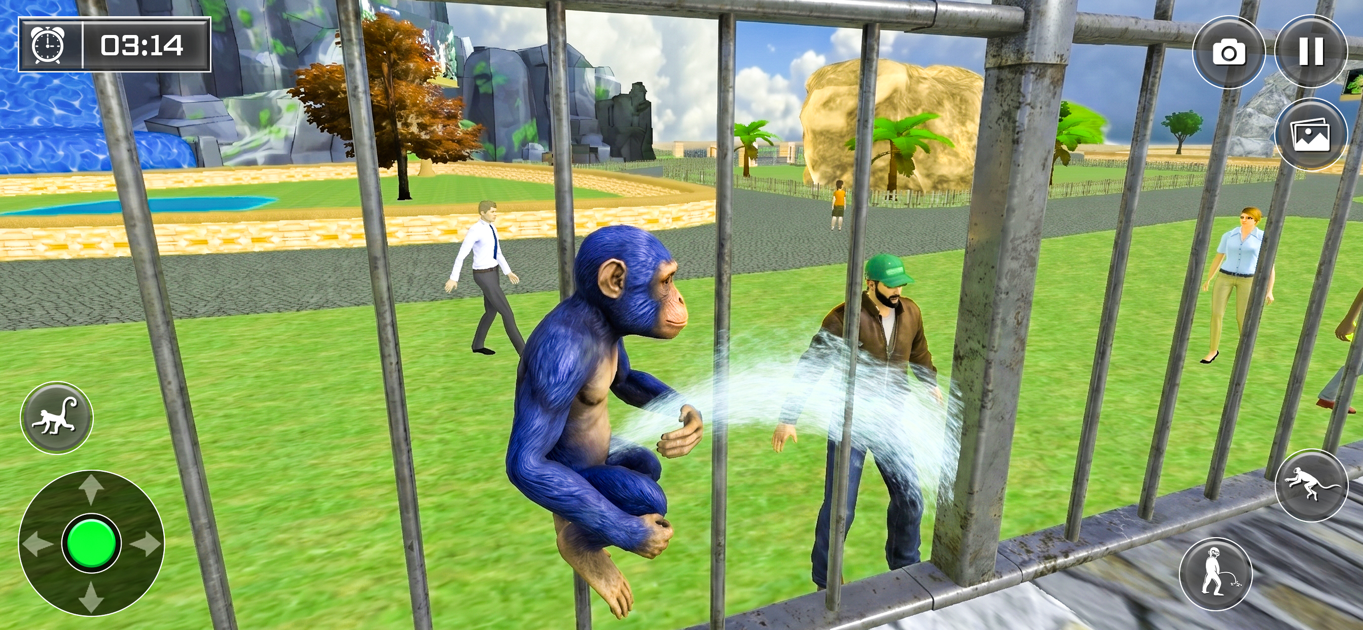 Naughty Monkey Simulator Game screenshot 3