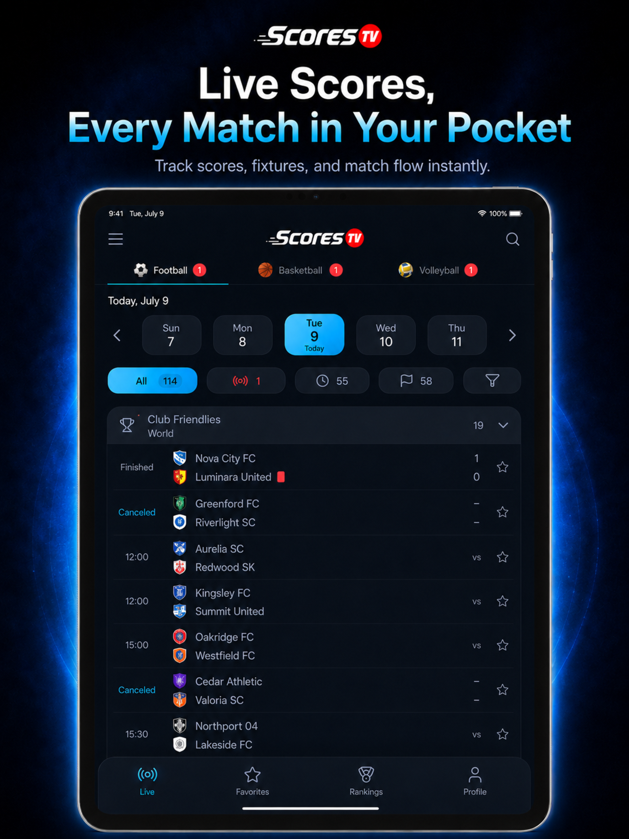 Scores TV: Live Scores screenshot 11