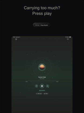 Sounda: Sleep & Calm Sounds iPad screenshot