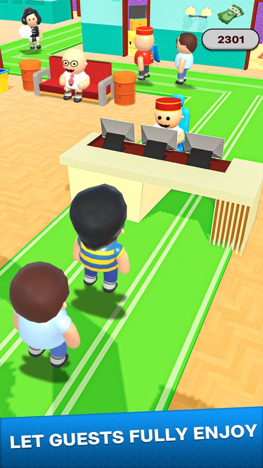 #4. Hotel Dash - Idle Tycoon Game (iOS) Podle: Ropstam Games Inc.