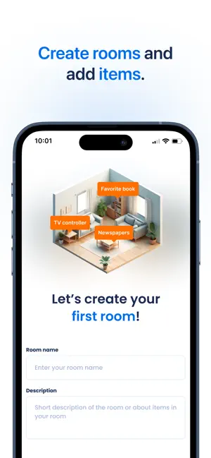 Roomvio - Home Inventory screenshot 1