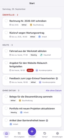 Omnido: Tasks & Sources Screenshot 1 of 5