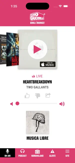 Radio Guerrilla screenshot 1