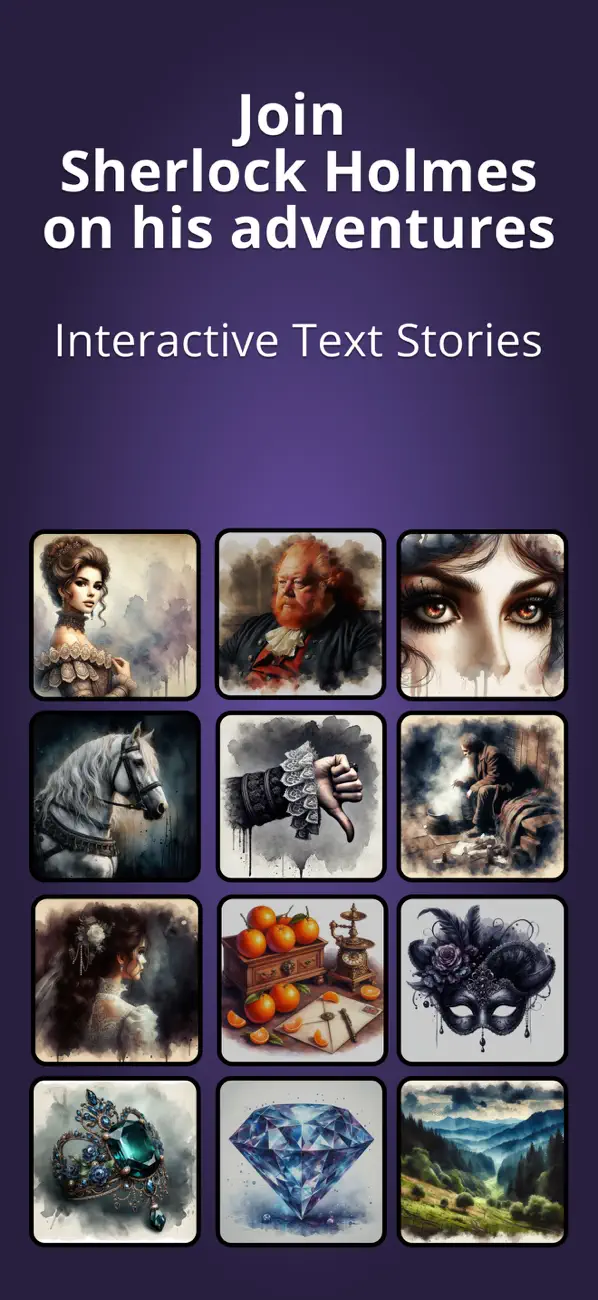 Screenshot #1 pour Sherlock Holmes' IM: Chat Game